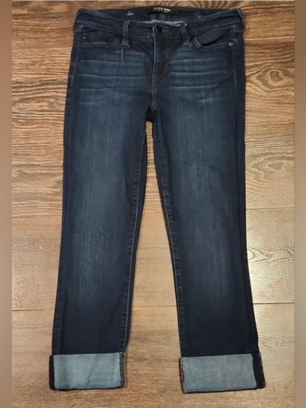 ❤ LIVERPOOL JEANS COMPANY SLIM CROP JEANS, 4 (27) - Picture 2 of 10
